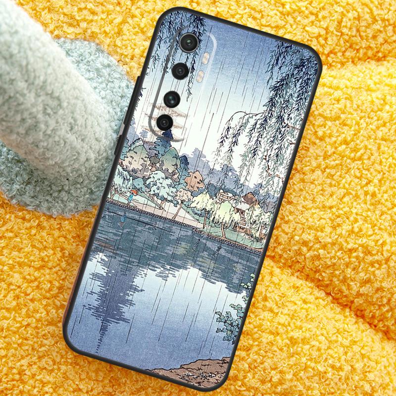 Японский чехол в стиле Укиё-э для Xiaomi 17 Pro Max 13 14 15 Ultra 13T 14T 15T Чехол для POCO X7 X5 X6 F5 F6 F7 F8 Pro