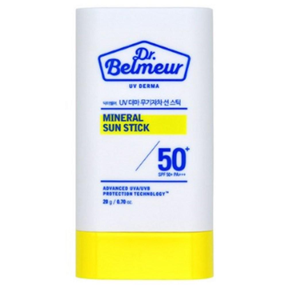 The Face Shop Dr. Belmeur UV Derma Inorganic Sun Stick SPF50+ PA+++, 20g, 1 Piece