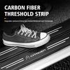 5pcs Carbon Car Door Sill Threshold Stickers Decorative Decals For Citroen Grand Berlingo Jumper Celysee Xsara Picasso Aircross
