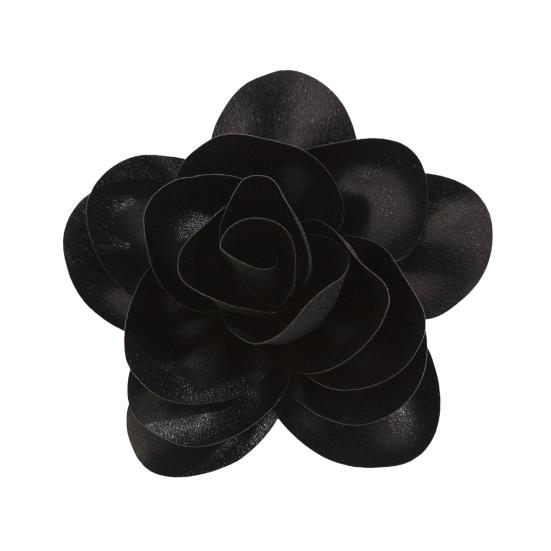 Yousheng Женская брошь-корсаж из ткани в форме цветка, противоскользящая, для костюма, воротника, шляпы, шарфа, украшения для платья, прищепка для выпускного бала, украшения для одежды