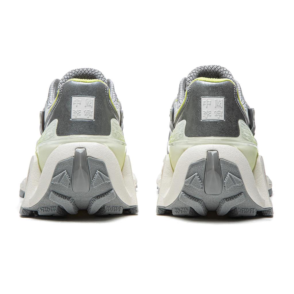 Li Ning Lijun Ace 3.0 Крутые Модные Спортивная Одежда Устойчивые Дышащие Низкие Папины Кроссовки Мужские кроссовки Серый Серебристый AZGW307-5
