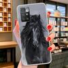 Animal Black Horse Cover Phone Case For Xiaomi Poco F7 Ultra X7 X6 X5 Pro M7 Redmi 15C 15 13C 13 12C 12 10C 10 9A 9C 9T 9 Shell