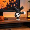 Новинка Хэллоуин Подарок 3D Печатный Перевернутый Жнец Призрак Украшение, Креативная Статуэтка, Забавная Фигурка Череп для Домашнего Офисного Стола и Жуткого Праздника