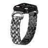 Bling Band Watch Strap for Apple Watch Series 10 42mm/9 8 7 41mm/SE (2023) SE (2022) SE 6 5 4 40mm/3 2 1 38mm Rhinestone Decor 5-Bead Watch Strap