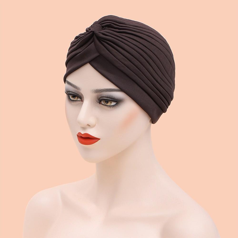 Женский мусульманский головной платок-тюрбан, эластичная шапочка при выпадении волос и после химиотерапии