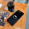 Мягкий силиконовый чехол-бампер с кольцом для Samsung Galaxy Z Flip 7 6 5 4 Flip5 Flip6 Flip7 FE Защитная крышка со всех сторон для шарнира