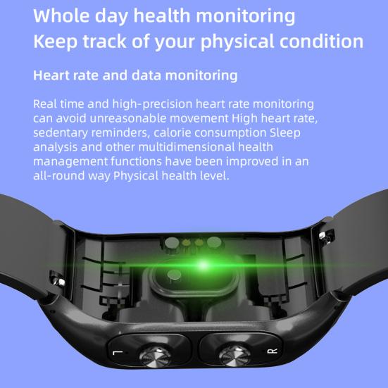 N8 Часы с поддержкой Bluetooth Многофункциональный мониторинг здоровья Сплав цинка 0,96 дюйма Смарт-часы