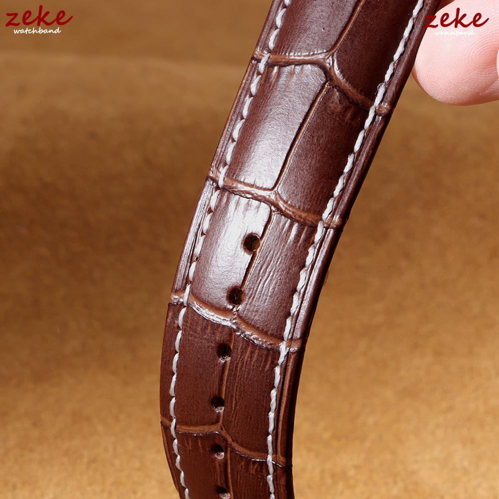 Мягкие ремешки для часов из коровьей кожи с застежкой-бабочкой 12/13/14/15/16/17/18/19/20/21/22/23/24 мм Запасной ремешок для наручных часов