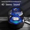 Multifunctional Bluetooth Speaker LED Light Home Theater HiFi Surround Sound Effect Sound Subwoofer TWS Portable Caixa De Som