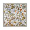 90cm Satin Printed Headscarf, Classic Floral Large Scarf, Women’s Shawl