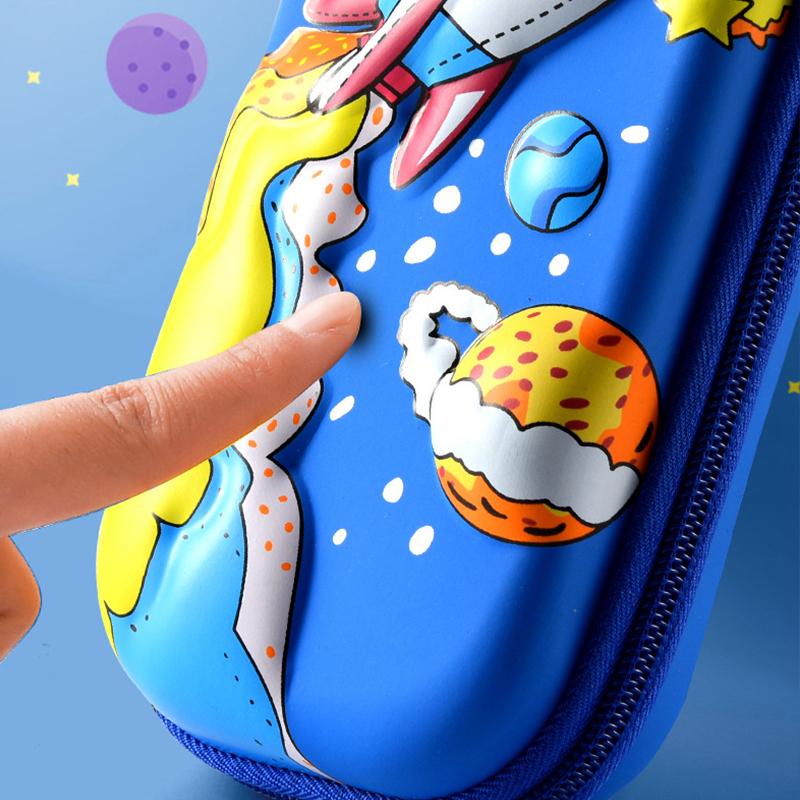 3D космический студенческий пенал 1 шт. мультфильмы модель пенал детские канцелярские принадлежности