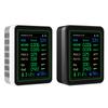 Новый многофункциональный измеритель качества воздуха 12 в 1 CO CO2 HCHO TVOC PM2.5 PM10 Датчик температуры и влажности с цифровым дисплеем Портативный детектор для дома