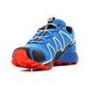 SALOMON Speedcross 4 Удобные Нескользящие Прочные Низкие Кроссовки для Хайкинга Мужские Кроссовки для Хайкинга Синий Красный 383132
