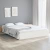 VidaXL Bed Frames White Solid Wood 150x200 Cm Extra Large 820038