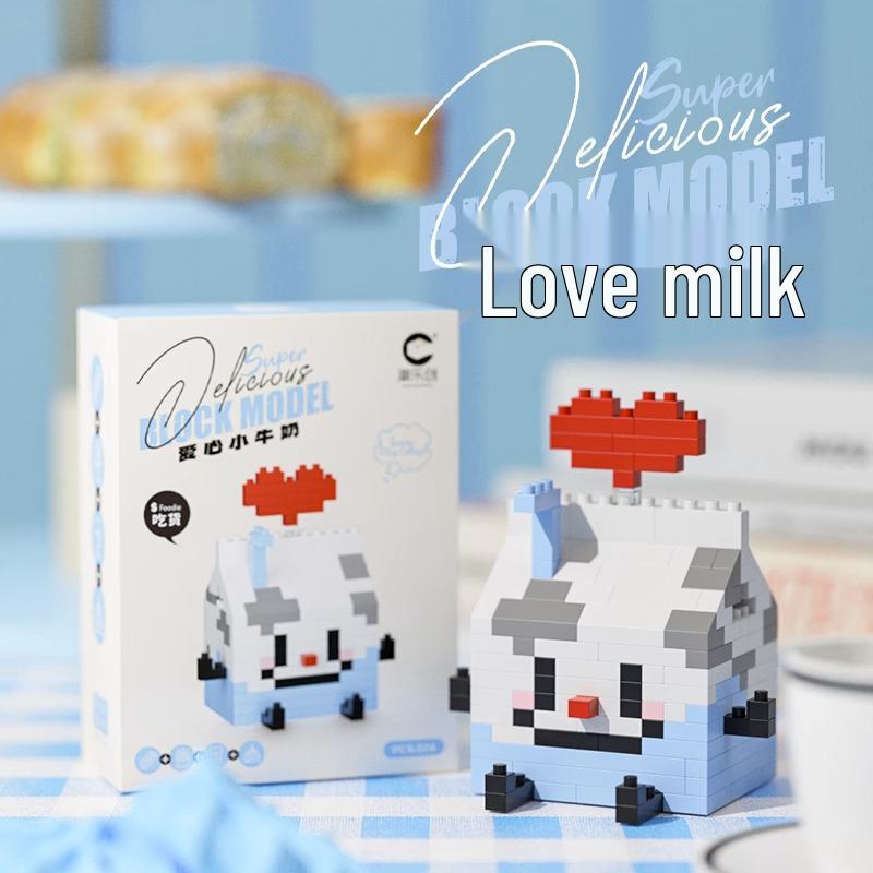 City Street Building Blocks: Burger & Coffee Shops, Bakery For Kids - Compatible with Lego