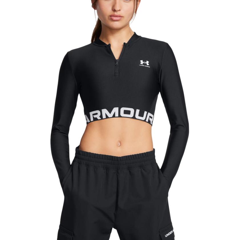 Under Armour Женская футболка HeatGear Regular Черная 1388692-001