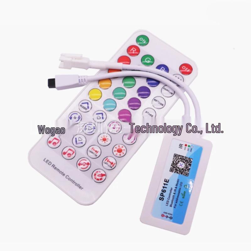 Bluetooth LED-контроллер SP611E с функцией Dream Color и ИК-пультом на 38 клавиш