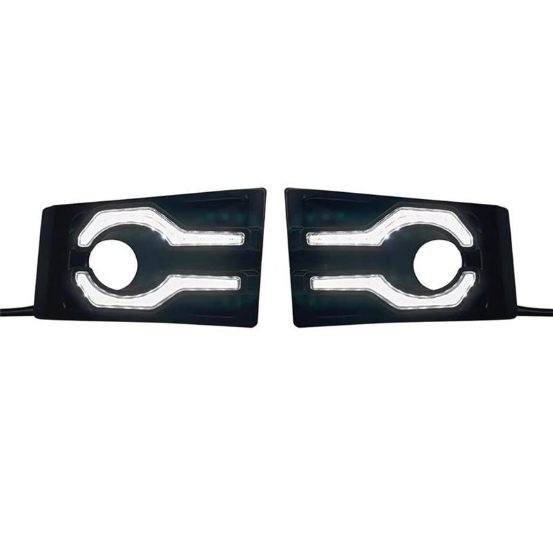 ABLZ-Daytime Running Light For Toyota Land Cruiser LC70 LC76 LC78 LC79 2024 2025 Car Accessores