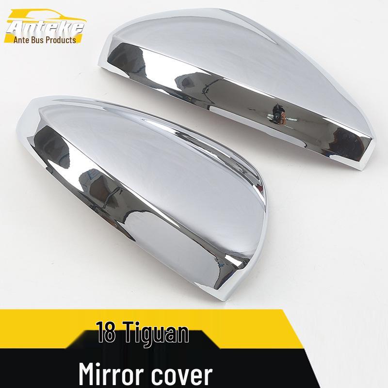 Tayron Rearview Mirror Decorative & Protective Cover with Film - Fits 18 Models