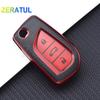 Чехол-оболочка из ТПУ кожи для автомобильного ключа Auris Corolla Avensis Verso Yaris Aygo Scion TC IM Camry RAV4 Forturner Hilux