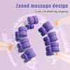 Portable Manual Leg Massager Ring-Shaped Slimming Roller Tool  Post-Workout