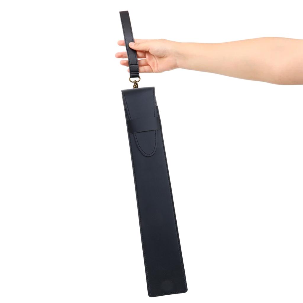 Портативный чехол для хранения барабанных палочек из ПУ кожи, водонепроницаемая сумка для барабанных палочек, защитный чехол, барабанные аксессуары, долговечный