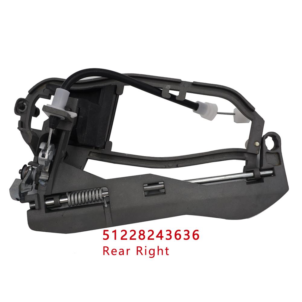 Передняя, ​​задняя левая и правая дверная ручка, внутренняя и наружная для BMW X5 Off-Road E53 51218243615 51218243616 51228243635