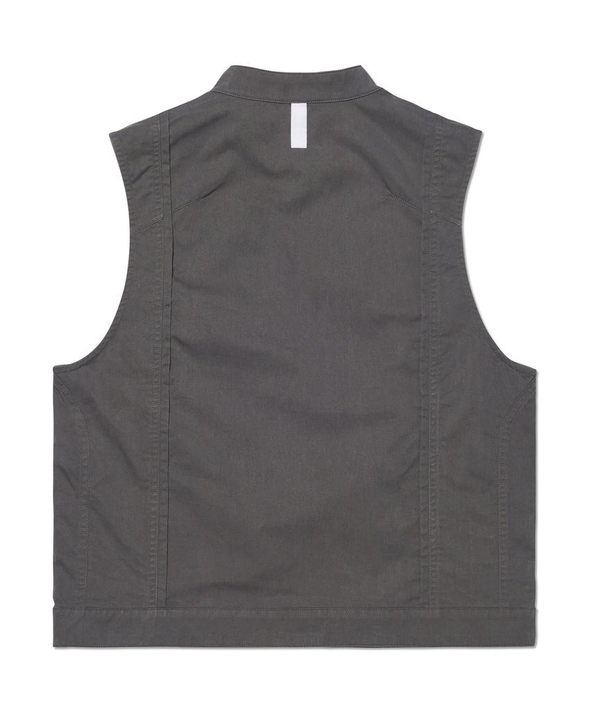Изогнутый жилет Nomanual - Стирка серый