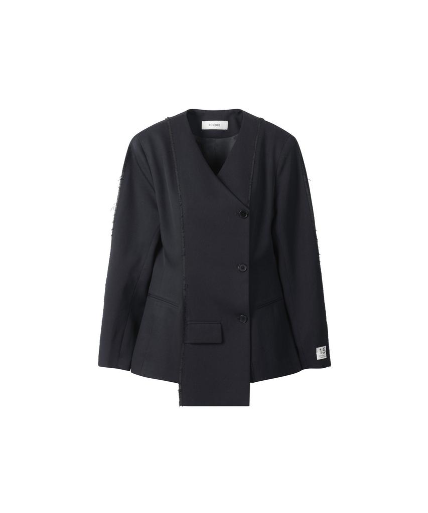 RECODE Asymmetric Paneled Jacket Rqjaa25505Nyx