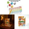 Семейная игра Qwixx из картона для интерактивного веселья на вечеринке