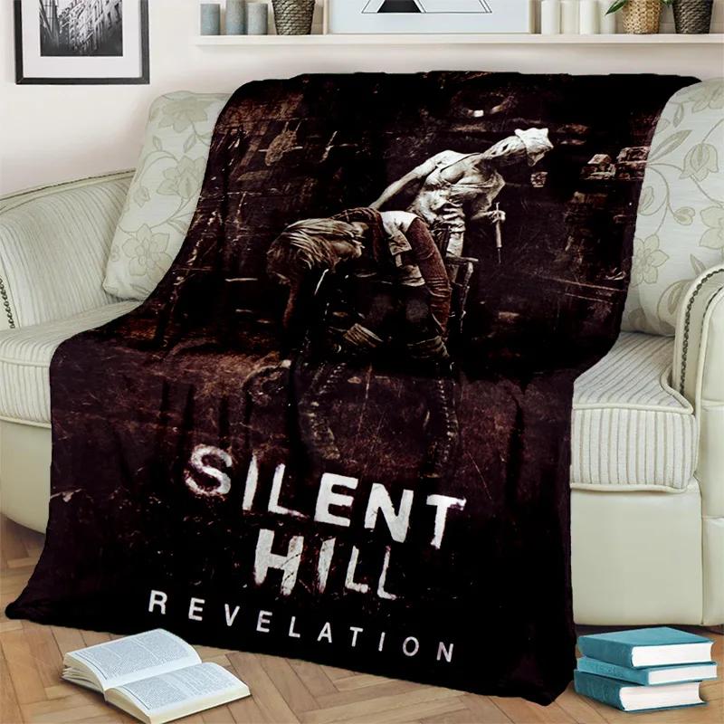 3D Silent Hill HD фильм ужасов, игровое одеяло, мягкое одеяло для дома, спальни, кровати, дивана, пикника, путешествия, офиса, одеяло, детское одеяло