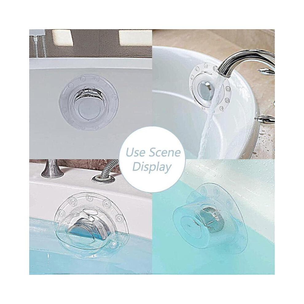 Silicone Bathtub Sink Stopper Rubber Water Sink Drain Suction Cup Plug for Kitchen Bathroom Laundrom
