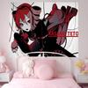 Popular Singer Kasanes Teto Chart Tapestry Art Science Fiction Room Home Decor Cheap Hippie Wall Hanging