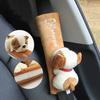 Cute Animal Car Seat Belt Pads Universal Car Seat Shoulder Strap Pad Cushion Cover Car Belt Protector Safety Belt Accessory