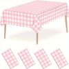 1 шт. Прямоугольная водонепроницаемая скатерть из полипропилена для украшения стола в столовой, ресторанная тканевая накидка, одноразовая пластиковая скатерть для вечеринки, свадьбы