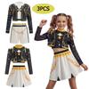Girl 3 PCS Set Cosplay Costume Fashion Clothes Stage Performance Role Play Dress Up Uniform Children Show Party Costumes