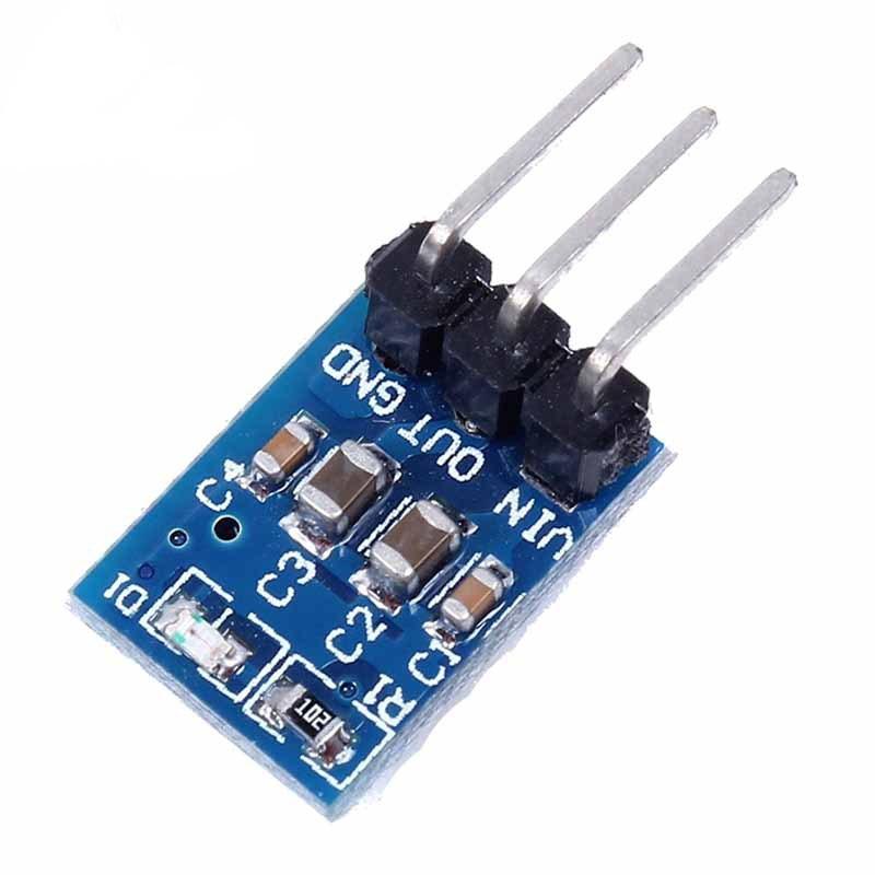 1/3/5Pcs AMS1117-3.3 Linear Regulator Board 800mA 3.3V LDO Power Supply Module DIY Electronic Component Accessory