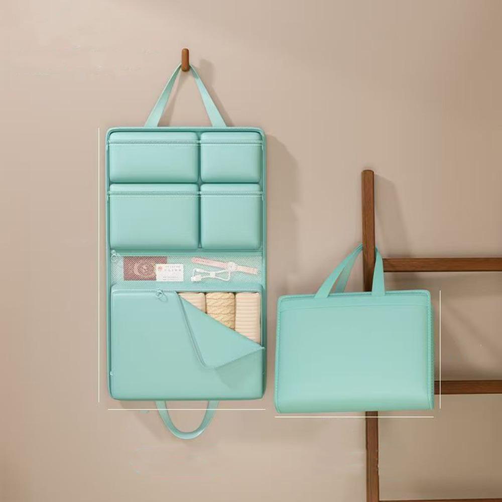 Multi Pockets Innerwear Separation Bag 7 in1 Foldable Trip Handbag Travel Handbags