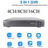 CCTV 8CH DVR BNC Connector Digital Video Recorder 2MP XVR 1080P 5 IN 1 DVR Coaxial Camera AHD CVI TVI IP CVBS Camera Video recorderA