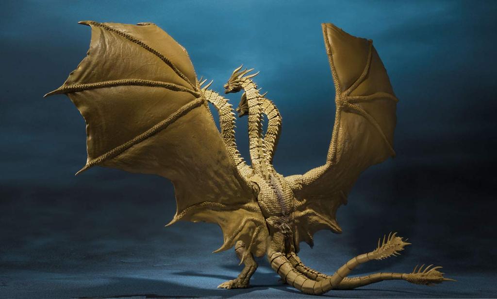 TAMASHII NATIONS Monster Arts Godzilla King Ghidorah 250mm Painted Movable Figure S.H. (2019) Approx. ABS&PVC