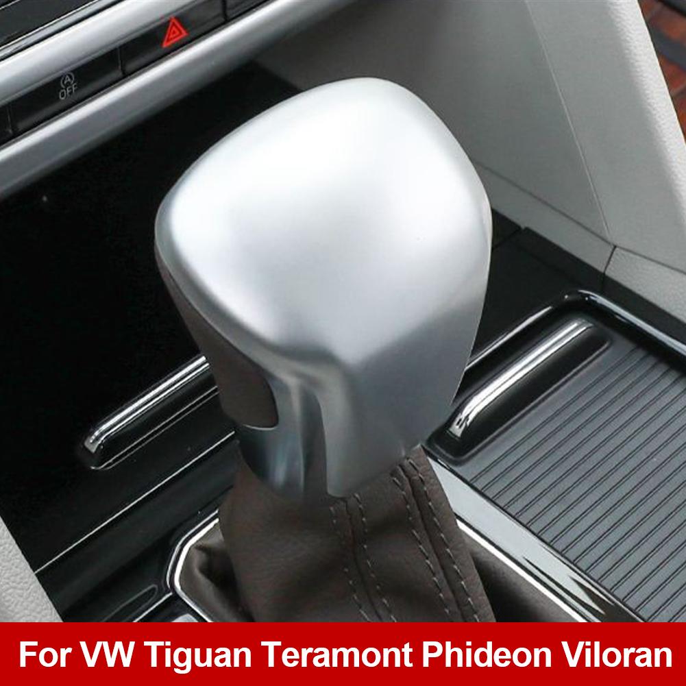 Подлокотник центрального управления автомобиля, крышка рычага переключения передач, накладка на коробку передач, внутренняя наклейка для Volkswagen VW Tiguan Teramont Phideon Viloran