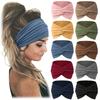 10pcs/set Women Wide Headwrap Cotton Elastic Hair Band Yoga Headband Sport Running Hair Band Turban Outdoor Gym Sport Fitness Bandage