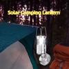 Solar Powered Solar Camping Lantern Portable Rechargeable LED Light LED Fan Lantern  Hiking