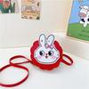 Rabbit Cute Cartoon Childrens Lanyard Messenger Bag Autumn Student Coin Purse