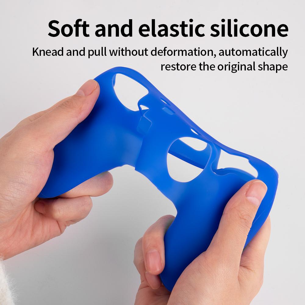 For Nintendo Switch Pro Controller Silicone Case Anti Drop Handheld Game Console Shockproof Protective Cover