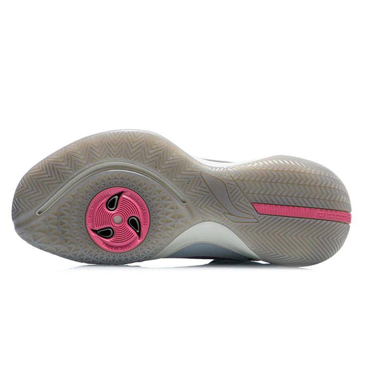 Кроссовки для баскетбола Li Ning Speed Wind Comfortable Daily Shock Absorbing Non-Slip Mid Top Men sketball shoes Shark-Gray ABPR061-3