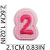 English Letter Embroidery Cloth Sticker Small Size Diy Pendant Decorative Patch Sticker Love Star Letter Embroidery Chapter Boy