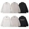 Mens Streetwear Oversized Coach Jacket Cotton Blend Windbreaker Casual Outerwear