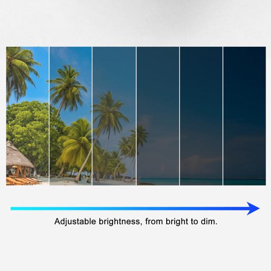 Регулируемые поляризационные унисекс солнцезащитные очки с линзами с ND-фильтром, защита глаз, фотохромная круглая оправа, солнцезащитные очки для вождения на открытом воздухе