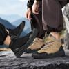 Мужские походные ботинки Нескользящие Легкие Модные и Универсальные Мужские Ботинки для Путешествий на Открытом Воздухе Мужские Ботинки для Кемпинга